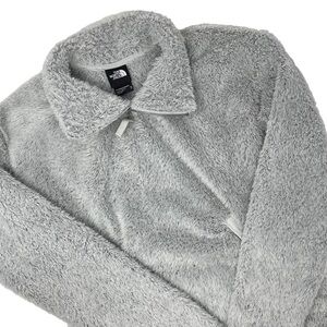 The North Face Furry Fleece 1/4 Zip Pullover in Light Gray Women’s‎ Size XS